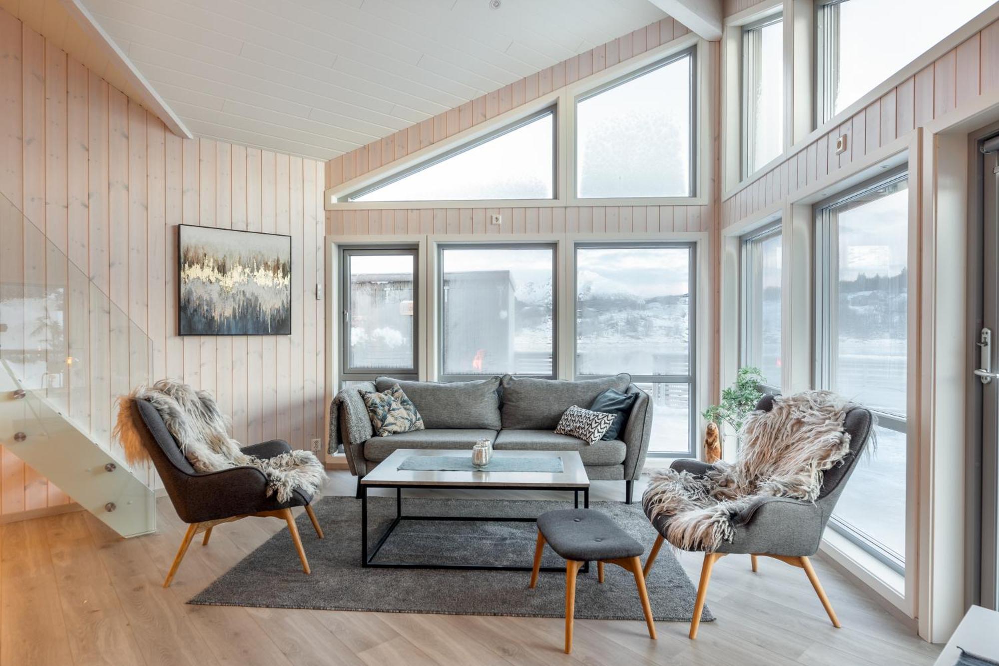 Vikran Seaside Lodge Straumsjoen Kültér fotó